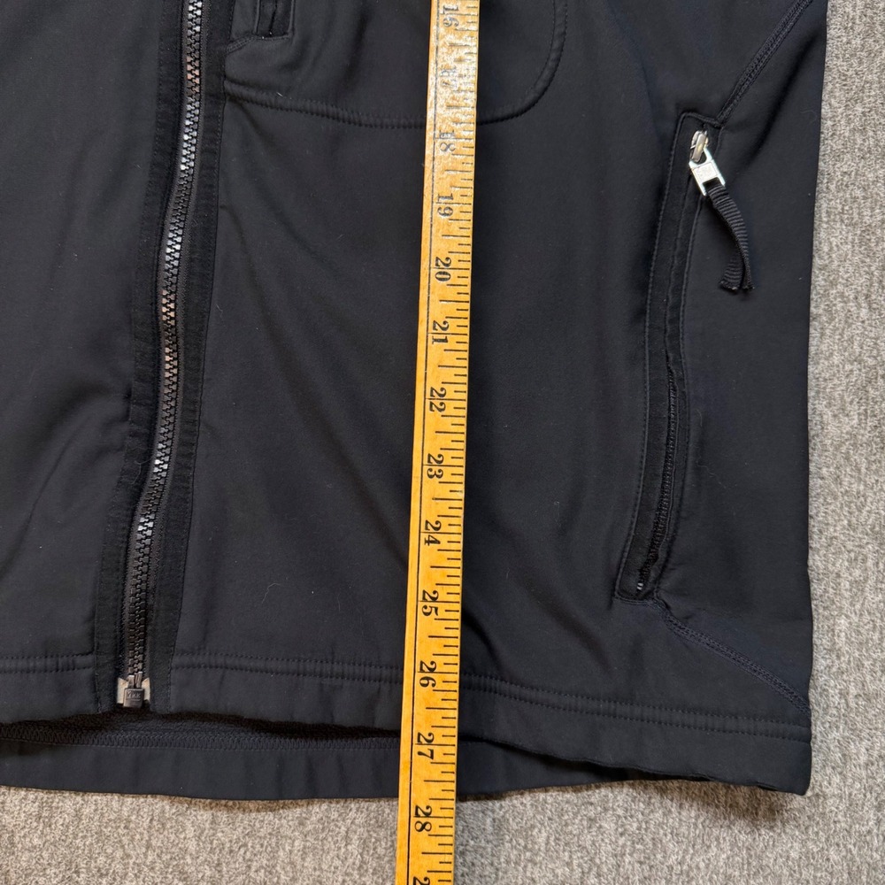 Nike FIT Therma Mens Large Black Softshell Fleece Lined Full Zip Jacket L - Picture 6 of 8